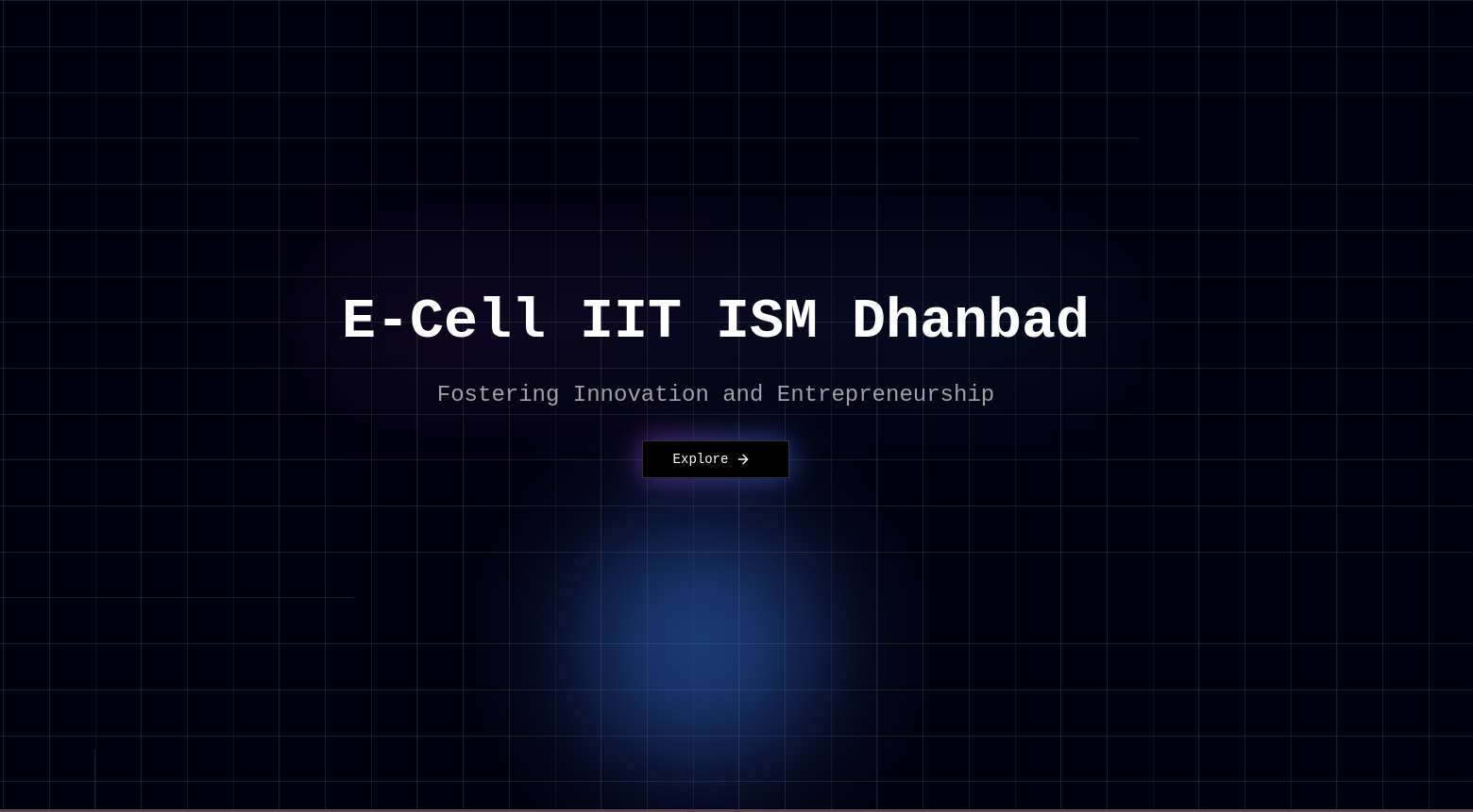 E-Cell IIT ISM Dhanbad