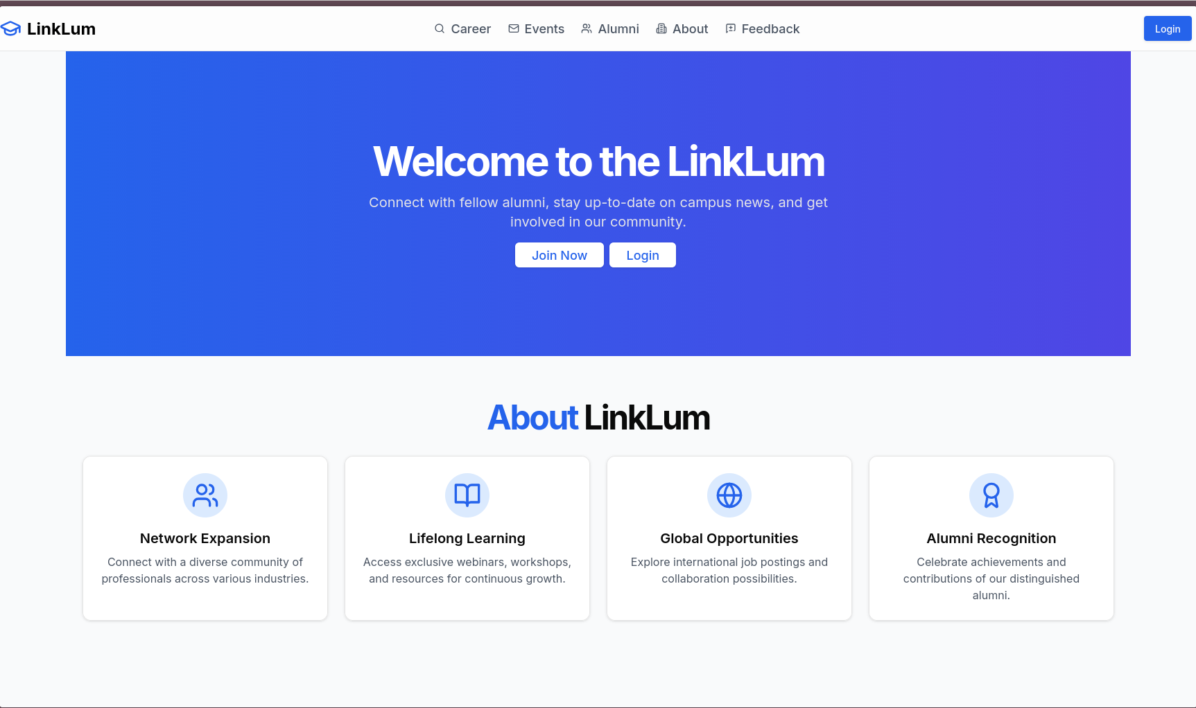 LinkLum (AlumniPortal)